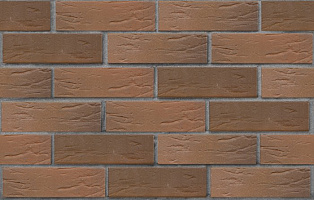 Кирпич лицевой пустотелый красный флэш ультра рустик