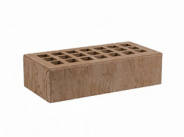 КИРПИЧ ТЕМНО-КОРИЧНЕВЫЙ 1NF ТОРКРЕТИРОВАННЫЙ «СКАЛА»