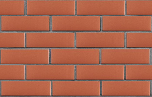 Кирпич лицевой пустотелый красный гладкий