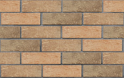 Кирпич лицевой пустотелый красный флэш с пепельной посыпкой