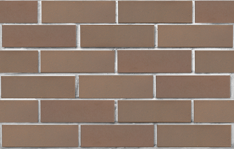 Кирпич лицевой пустотелый светло-коричневый флэш ультра гладкий