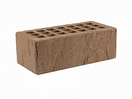 КИРПИЧ ТЕМНО-КОРИЧНЕВЫЙ 1,4NF ТОРКРЕТИРОВАННЫЙ «СКАЛА»