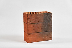 Кирпич лицевой пустотелый Винзер Красный Флеш 1.4НФ