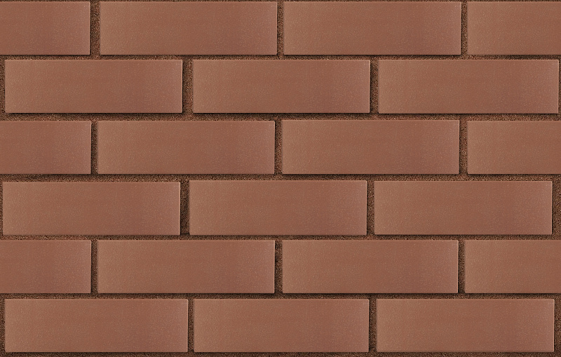 Кирпич лицевой пустотелый коричневый